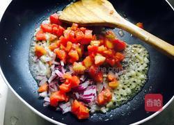 鲜虾杂蔬大披萨的做法图解7