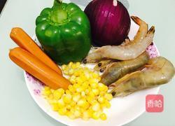 鲜虾杂蔬大披萨的做法图解13