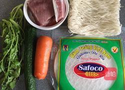 越南米纸春卷的做法图解1