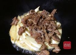 牛肉炒茭白的做法图解13
