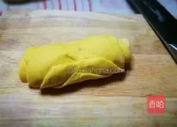 Illustration of how to make two-color multi-grain steamed buns 12