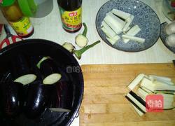 蒜茄子 简单咸菜 家常小菜 蒸的健康的做法图解2