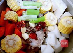 粗粮羊骨汤的做法图解5