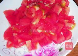 番茄炒花菜的做法图解6