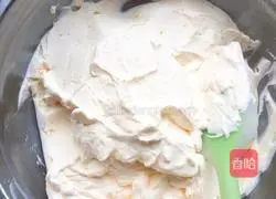 Illustration of how to make light cream fruit cake (chocolate cake embryo) 1