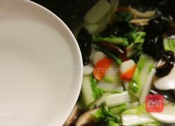 香菇青菜汤年糕的做法图解12