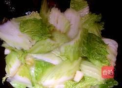 虾油白菜的做法图解3