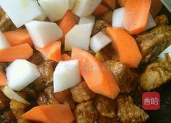 红白萝卜炖排骨的做法图解6