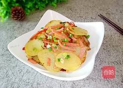 香煎土豆片的做法图解6