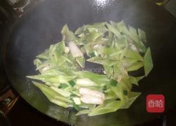 肉炒莴苣的做法图解6