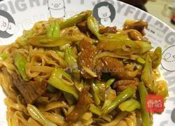 豆角焖面的做法图解12