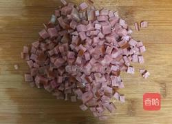 玉米火腿粥的做法图解2