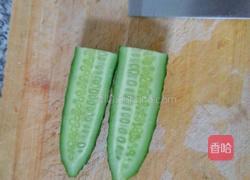 黄瓜拼盘（桂林山水）的做法图解2