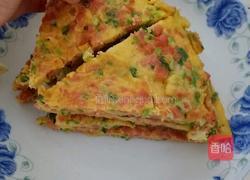 火腿鸡蛋饼的做法图解6