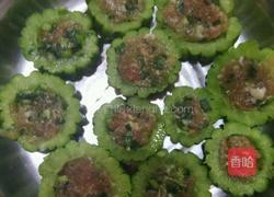 苦瓜酿肉的做法图解3