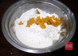 南瓜辣味芝麻卷的做法图解4