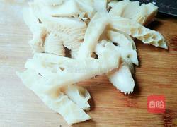 黄豆芽炒牛肚的做法图解2