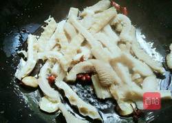 黄豆芽炒牛肚的做法图解9