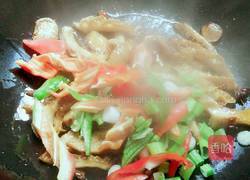 黄豆芽炒牛肚的做法图解10