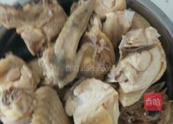 干豆角炒小鸡贴面饼的做法图解3