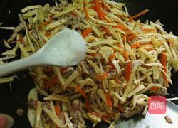 冬笋香干炒肉丝的做法图解18