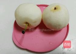 冰糖雪梨炖燕窝的做法图解4