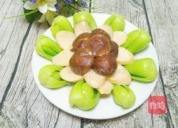 双菇油菜的做法图解7