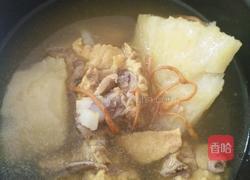虫草花淮山排骨汤的做法图解6
