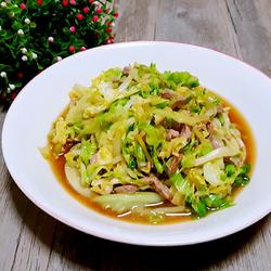 炒甘蓝菜的做法[图]