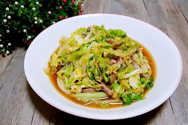 甘蓝菜的做法(鸡蛋炒甘蓝菜的做法)