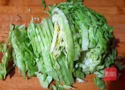 炒甘蓝菜的做法图解2