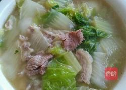 羊肉白菜的做法图解6
