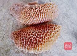 香蒜榨菜炒金钱肚(开胃版)的做法图解2