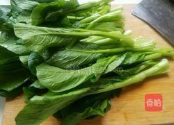 清炒菜心的做法图解4