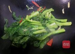 清炒菜心的做法图解9