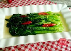 清炒菜心的做法图解10