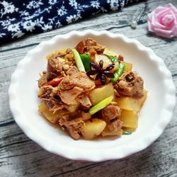 鸭肉焖萝卜的做法[图]