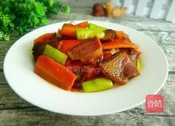 胡萝卜炒腊肉的做法图解15