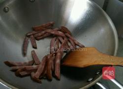 红肠蒜苔土豆条的做法图解6