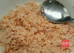 宝宝三文鱼松的做法图解3