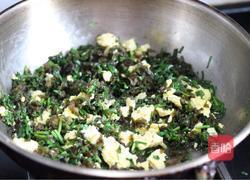 韭菜鸡蛋炒地皮菜的做法图解9