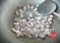 肉丁芥菜头的做法图解5