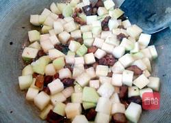 肉丁芥菜头的做法图解8