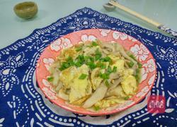 平菇炒鸡蛋的做法图解10