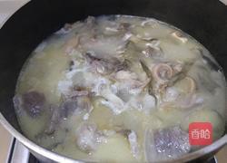 羊头肉片粉汤的做法图解4