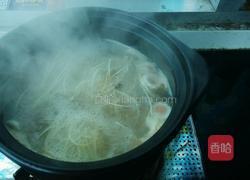 砂锅肉丝面的做法图解3