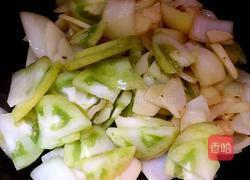 青番茄炒土豆的做法图解5