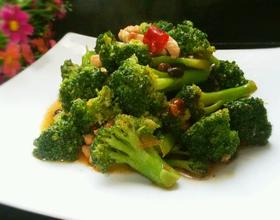  豆豉炝炒西兰花[图]