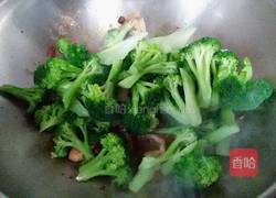 豆豉炝炒西兰花的做法图解6