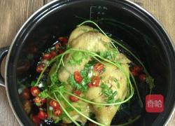 无水葱油鸡的做法图解6